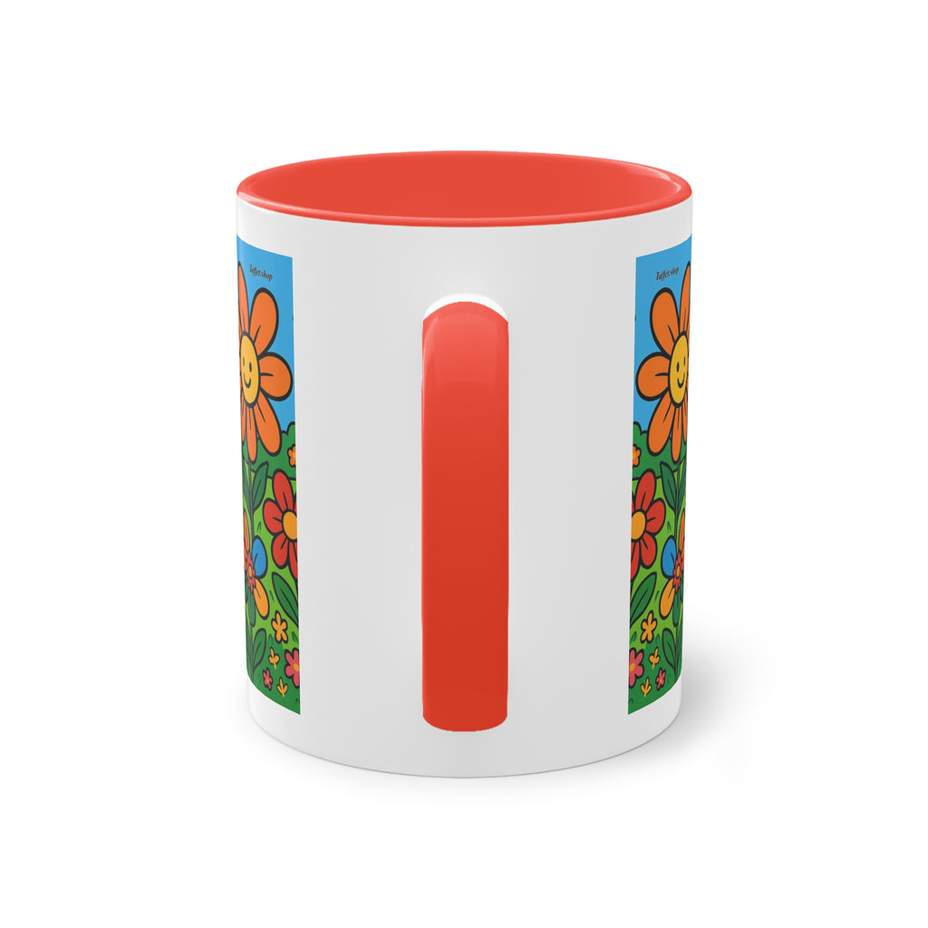 Mug – “Flower Meadow”, Easter/Spring, 325 ml