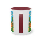 Mug – “Cat &amp; Chicks”, Easter/Spring, 325 ml