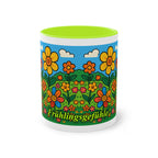 Mug – “Flower Meadow”, Easter/Spring, 325 ml