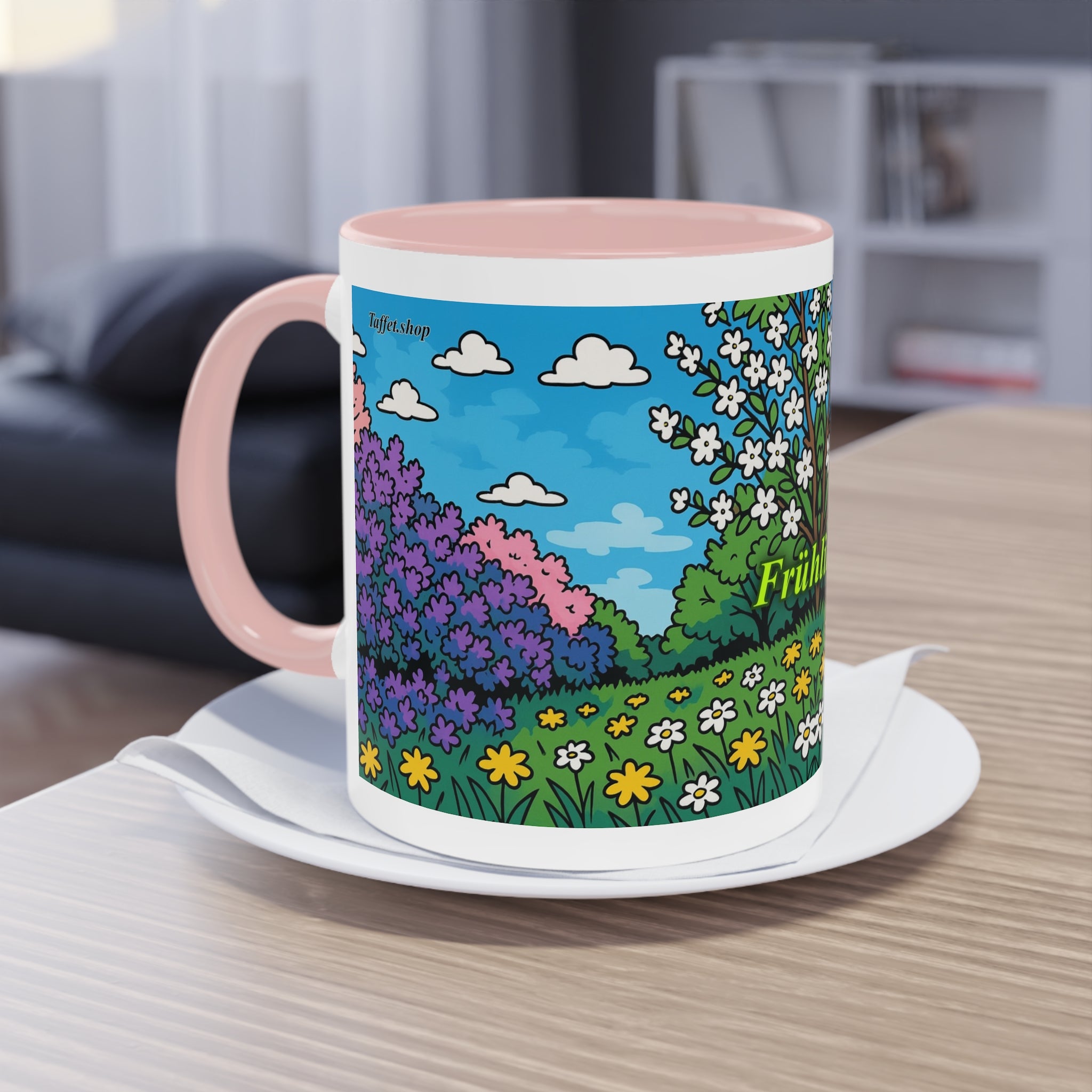 Mug – “Spring”, Easter/Spring, 325 ml