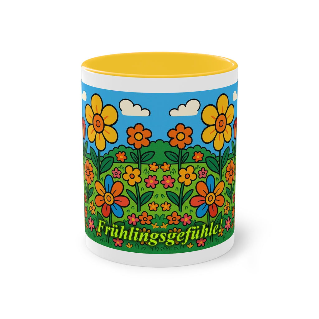 Mug – “Flower Meadow”, Easter/Spring, 325 ml