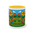 Tasse – „Blumenwiese“, Ostern/Frühling, 325 ml