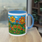 Mug – “Flower Meadow”, Easter/Spring, 325 ml
