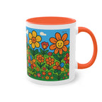 Mug – “Flower Meadow”, Easter/Spring, 325 ml