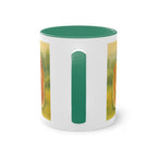 Mug – “Dog and Girl” in watercolor style, 325 ml