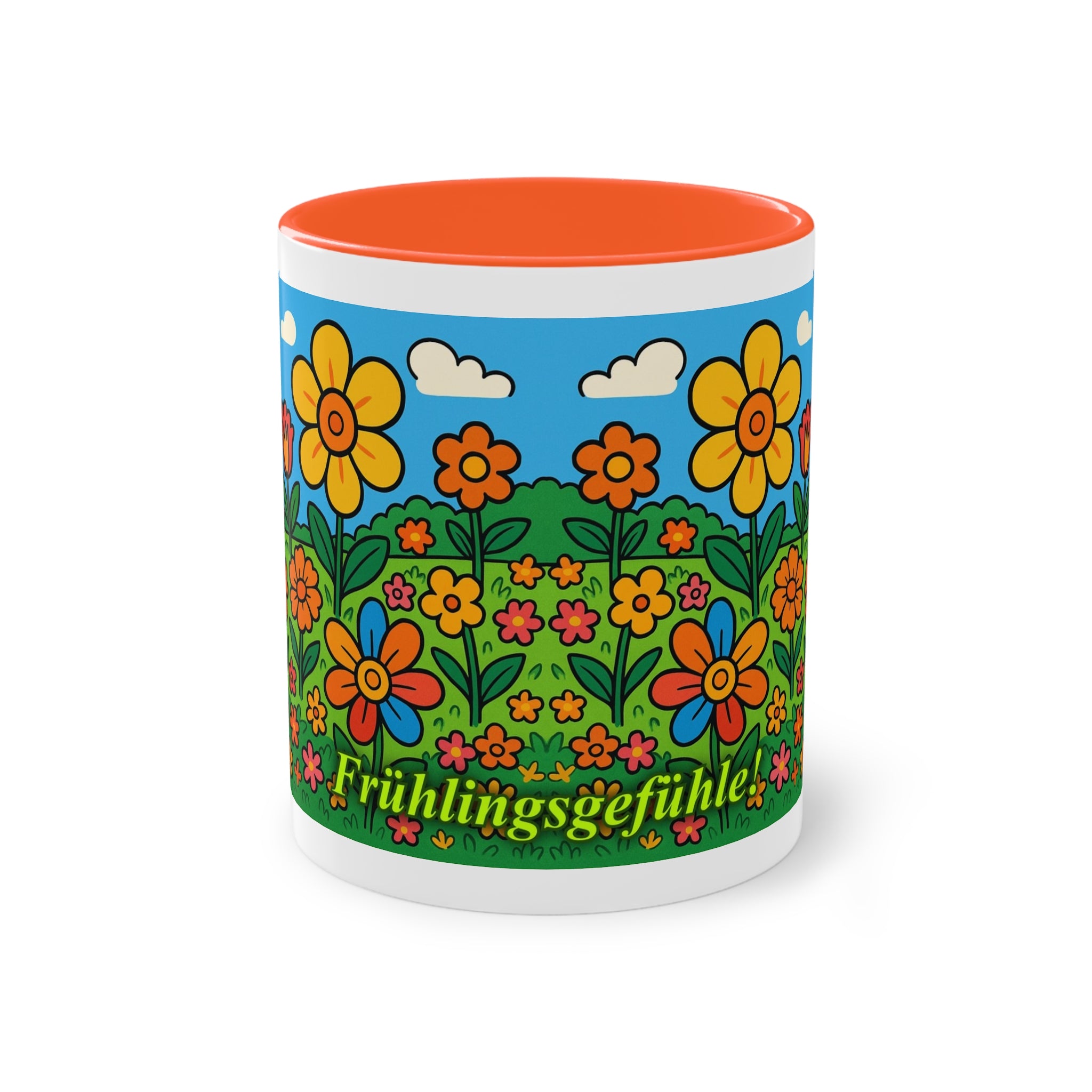 Mug – “Flower Meadow”, Easter/Spring, 325 ml