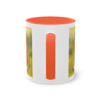 Mug – “Dog and Girl” in watercolor style, 325 ml