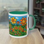 Mug – “Flower Meadow”, Easter/Spring, 325 ml