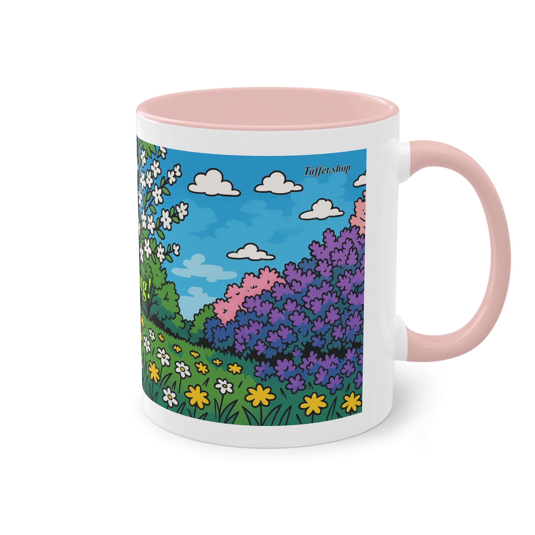 Mug – “Spring”, Easter/Spring, 325 ml