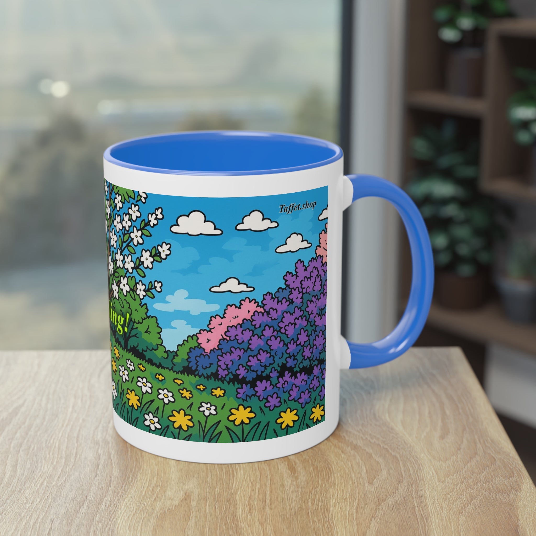 Mug – “Spring”, Easter/Spring, 325 ml