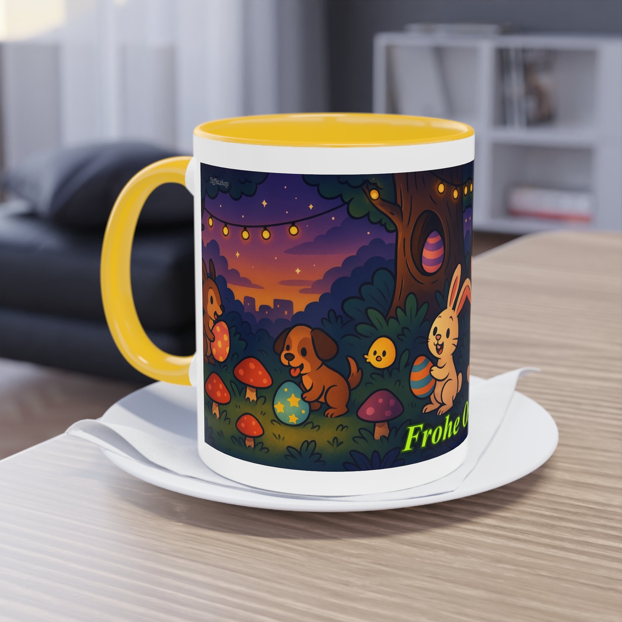 Mug – “Happy Easter”, Easter/Spring, 325 ml