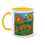 Mug – “Flower Meadow”, Easter/Spring, 325 ml