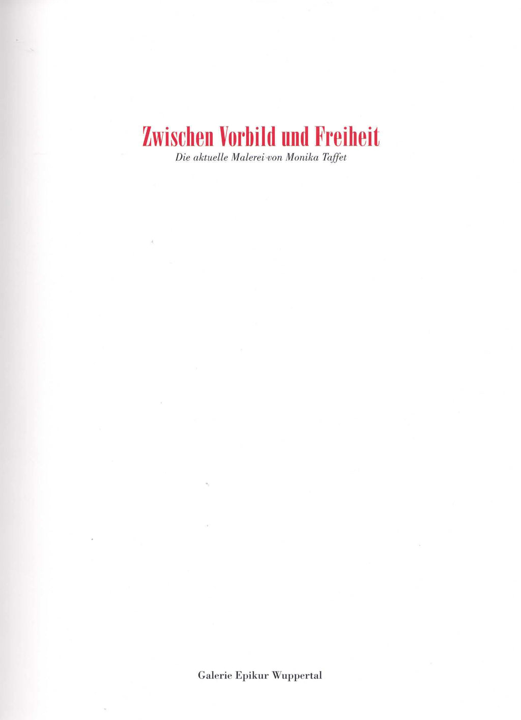 Catalog 2008, hardcover approx. 70 pages - by Monika Taffet