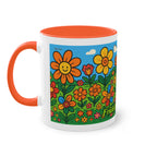 Mug – “Flower Meadow”, Easter/Spring, 325 ml
