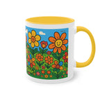 Mug – “Flower Meadow”, Easter/Spring, 325 ml