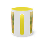 Mug – “Dog and Girl” in watercolor style, 325 ml