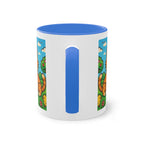 Mug – “Cat &amp; Chicks”, Easter/Spring, 325 ml