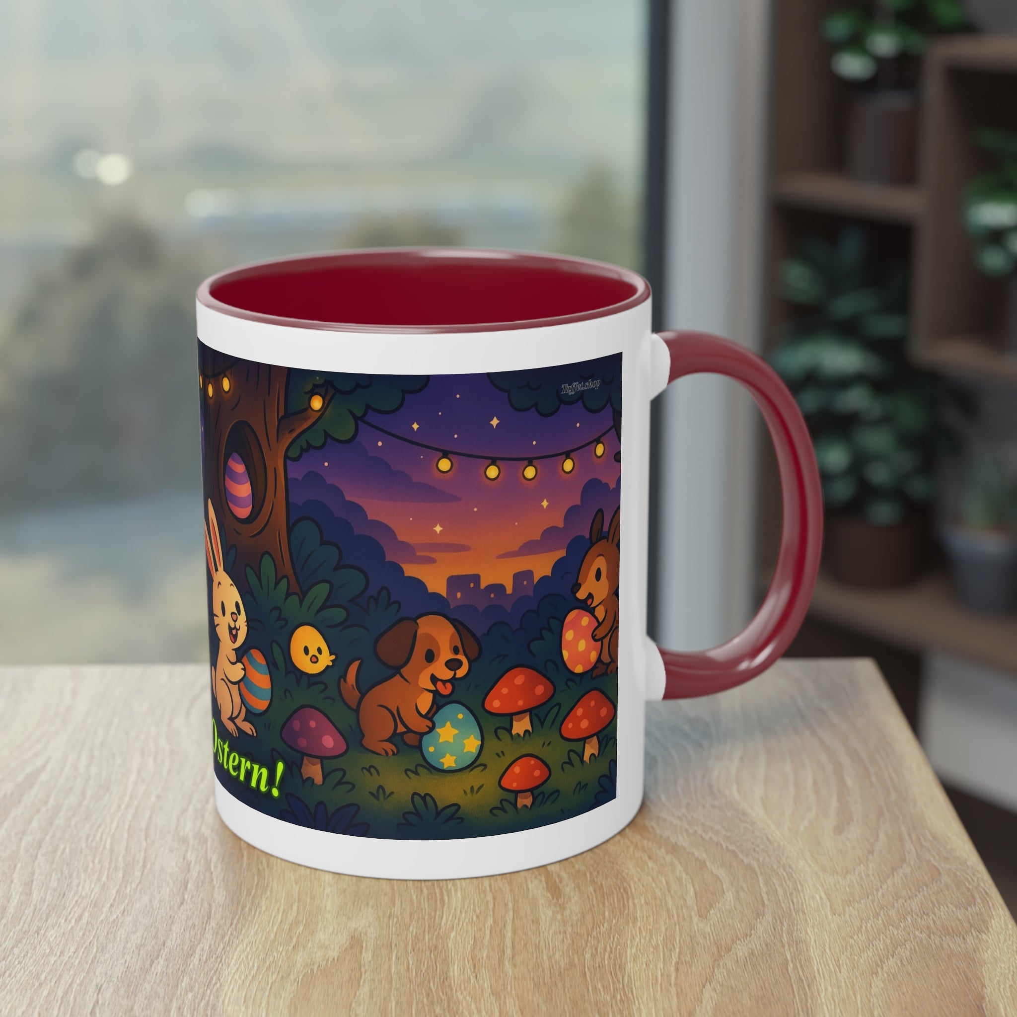Mug – “Happy Easter”, Easter/Spring, 325 ml