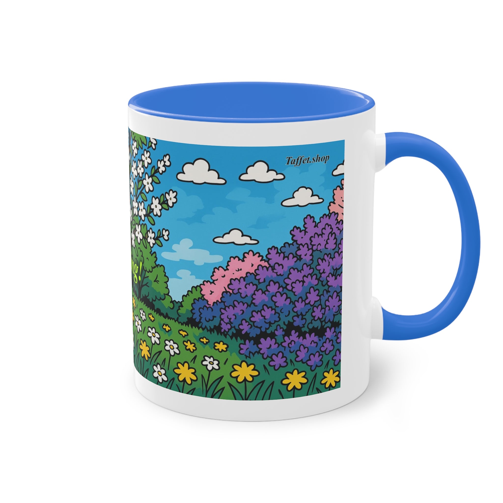 Mug – “Spring”, Easter/Spring, 325 ml