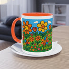 Mug – “Flower Meadow”, Easter/Spring, 325 ml