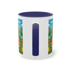 Mug – “Cat &amp; Chicks”, Easter/Spring, 325 ml
