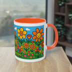 Mug – “Flower Meadow”, Easter/Spring, 325 ml