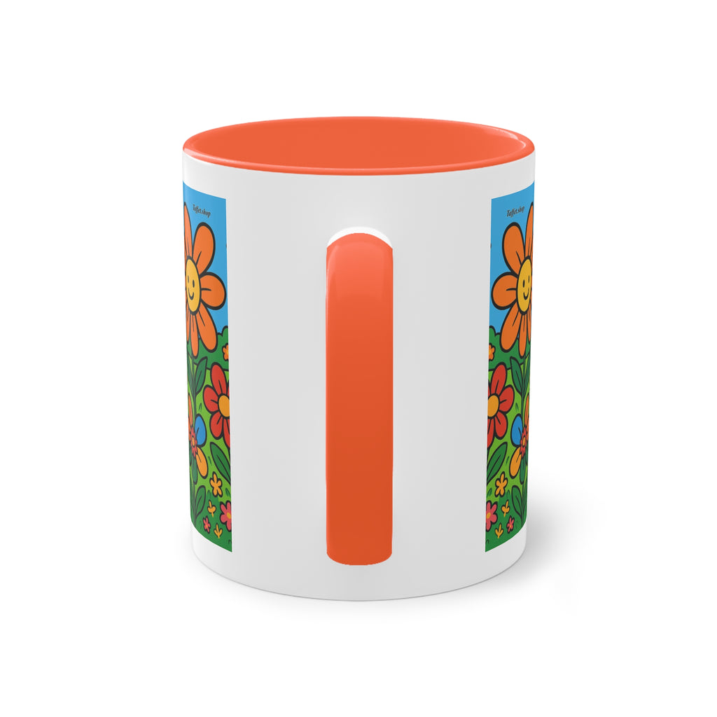 Mug – “Flower Meadow”, Easter/Spring, 325 ml