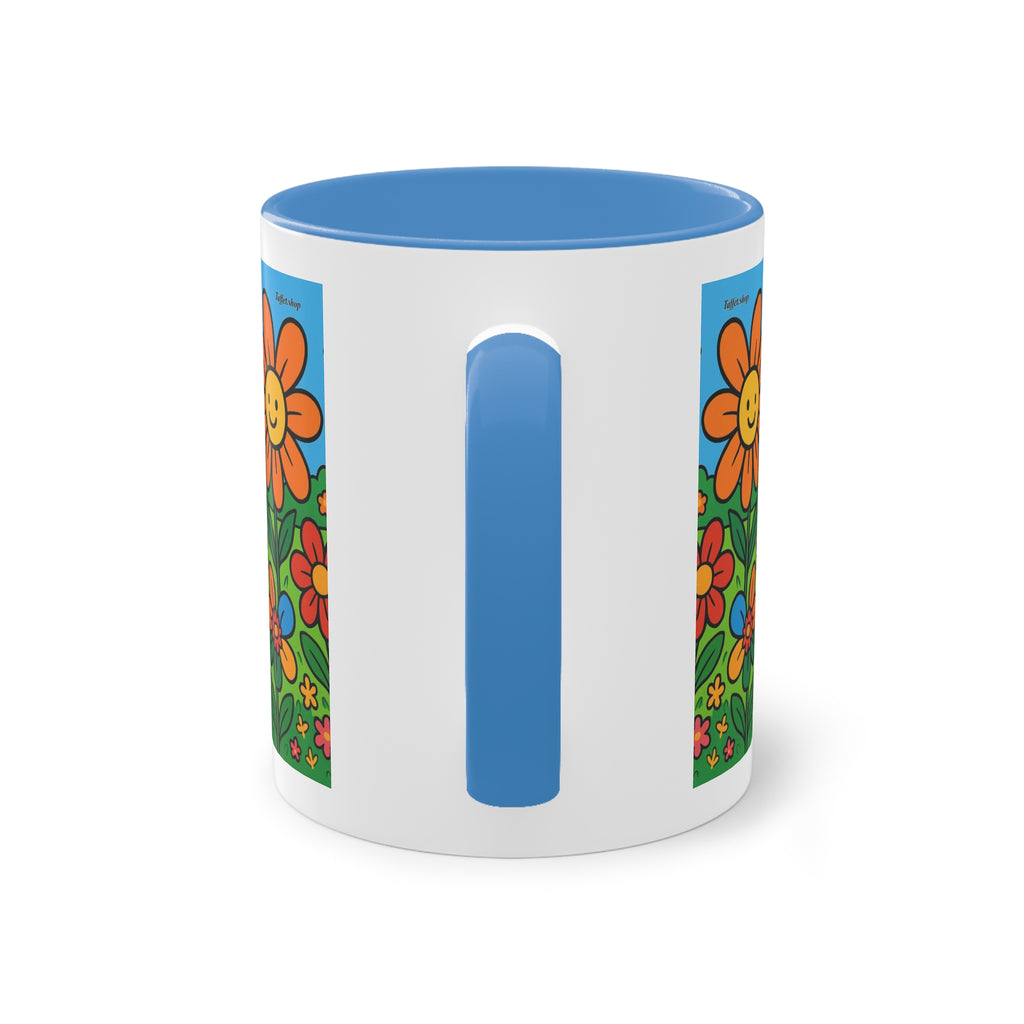Mug – “Flower Meadow”, Easter/Spring, 325 ml