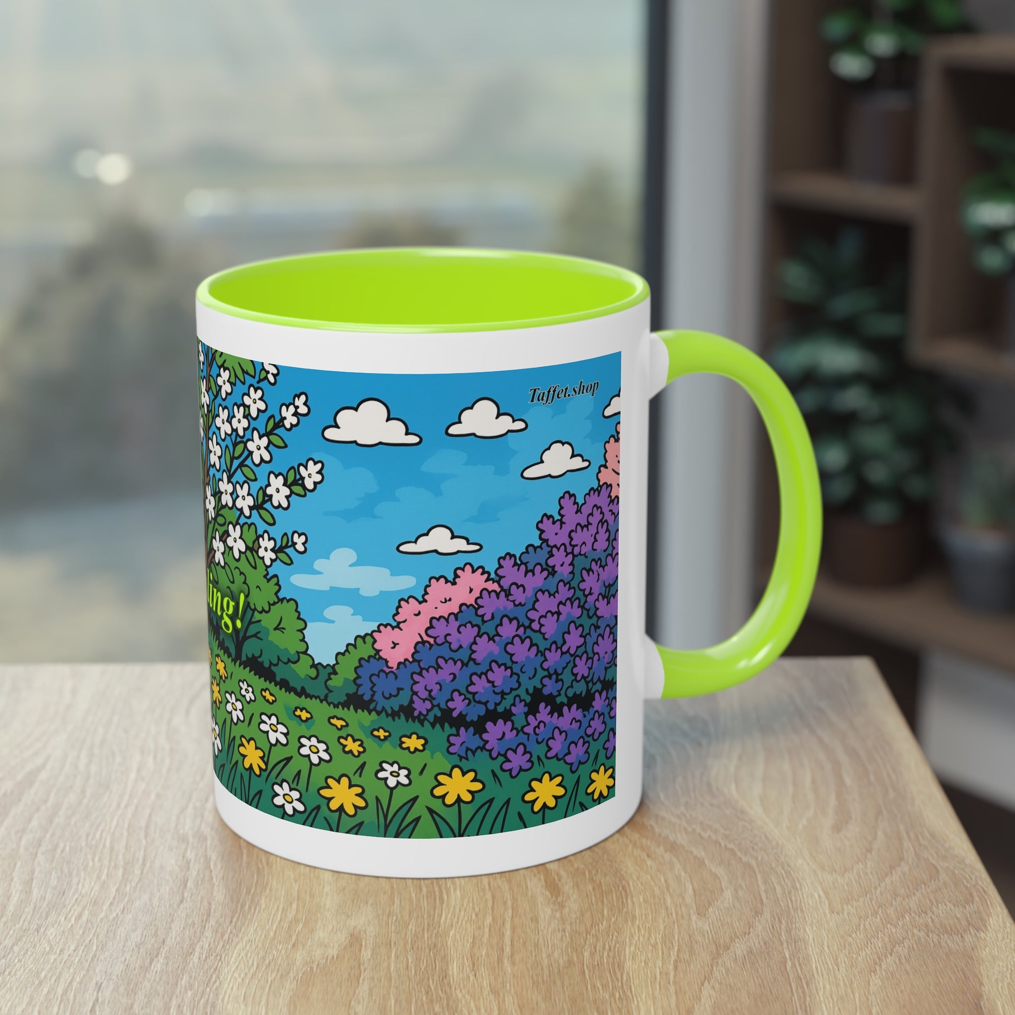 Mug – “Spring”, Easter/Spring, 325 ml