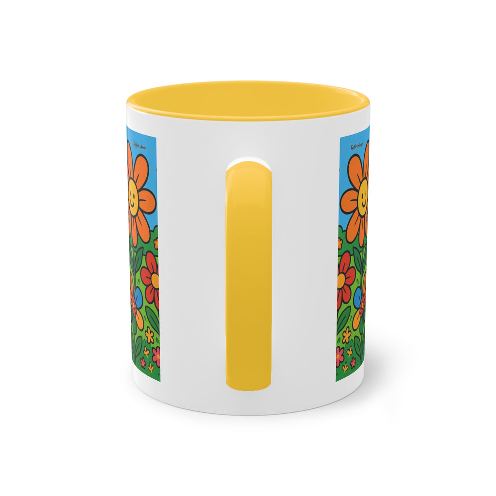 Mug – “Flower Meadow”, Easter/Spring, 325 ml
